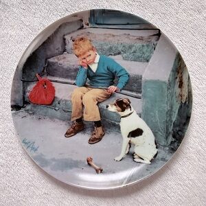 Vintage BING & GRONDAHL Collectible Plate by Artist Kurt Ard